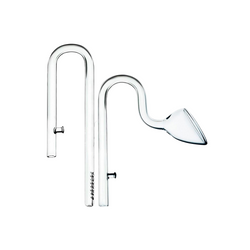 Lily Pipe de cristal curvado DYMAX