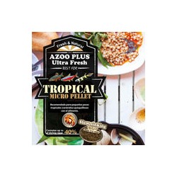 Micro pellet para peces tropicales