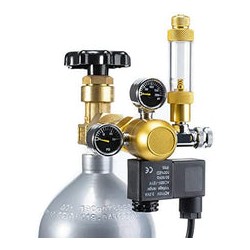 Regulador de CO2 para tanque acuario CGA320