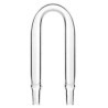 Glass U Tube conectores de cristal en"U" para suministrar CO2 y/o aire