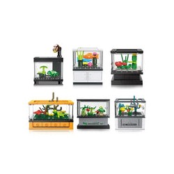 Juego de bloques de construcción Peceras