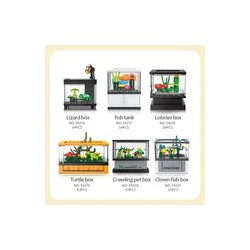 Juego de bloques de construcción Peceras