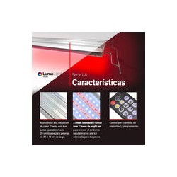 Lámpara LED Serie LA Full W.Red